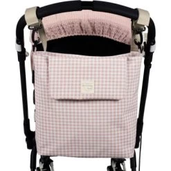 Sac à Langer à Bandoulière I Love Vichy Rose 11 Sac à Langer à Bandoulière I Love Vichy Rose -Djeco Magasin sac a langer a bandouliere i love vichy rose 5