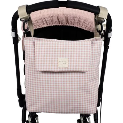 Sac à Langer à Bandoulière I Love Vichy Rose 5 Sac à Langer à Bandoulière I Love Vichy Rose – Image 5