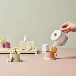 Kid's Concept Service à Thé En Bois Bistro (21 Pièces) 11 Kid's Concept Service à Thé En Bois Bistro (21 Pièces) -Djeco Magasin service a the en bois bistro 21 pieces 4