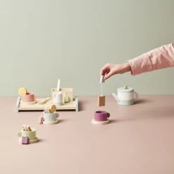 Kid's Concept Service à Thé En Bois Bistro (21 Pièces) 12 Kid's Concept Service à Thé En Bois Bistro (21 Pièces) -Djeco Magasin service a the en bois bistro 21 pieces 5