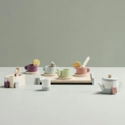 Kid's Concept Service à Thé En Bois Bistro (21 Pièces) 14 Kid's Concept Service à Thé En Bois Bistro (21 Pièces) -Djeco Magasin service a the en bois bistro 21 pieces 7