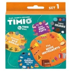 Set 1 De 5 Disques Pour Lecteur éducatif D'audio Et De Musique