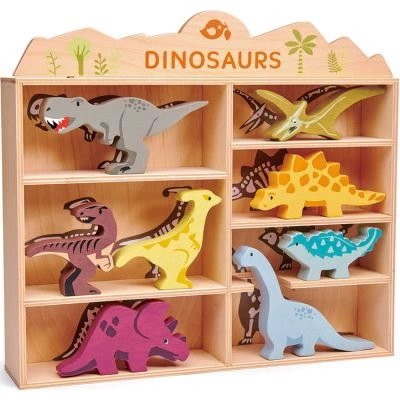 Tender Leaf Set Animaux En Bois Dinosaures 1 Tender Leaf Set Animaux En Bois Dinosaures