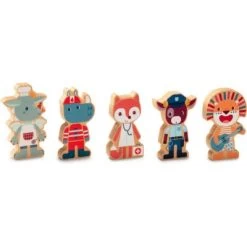 Lilliputiens Set De Jeu En Bois Des Super Métiers