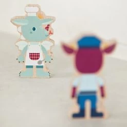 Lilliputiens Set De Jeu En Bois Des Super Métiers -Djeco Magasin set de jeu en bois des super metiers 4