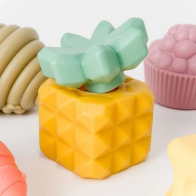 Set Sensory Fruits & Légumes à Emboîter 2 Set Sensory Fruits & Légumes à Emboîter – Image 2