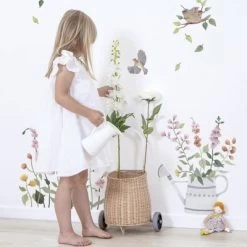 Stickers Fleurs Queyran (64 X 55 Cm) 5 Stickers Fleurs Queyran (64 X 55 Cm) -Djeco Magasin stickers fleurs queyran 64 x 55 cm 3