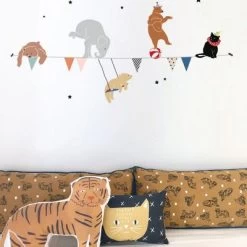Stickers Guirlande Cirque (88 X 35 Cm)