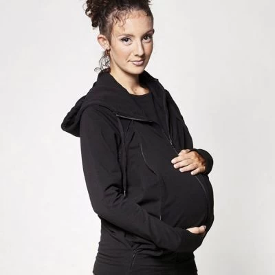 Sweat Du Parent Pour Porté Bébé Noir (taille L) 3 Sweat Du Parent Pour Porté Bébé Noir (taille L) – Image 3