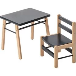 Table D'enfant En Bois Gabriel Hybride Anthracite (50 X 40 Cm) 14 Table D'enfant En Bois Gabriel Hybride Anthracite (50 X 40 Cm) -Djeco Magasin table d enfant en bois gabriel hybride anthracite 50 x 40 cm 6