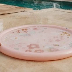 Little Dutch Tapis De Jets D'eau Flowers & Butterflies (150 Cm) -Djeco Magasin tapis de jets d eau flowers butterflies 150 cm 4