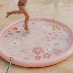 Little Dutch Tapis De Jets D'eau Flowers & Butterflies (150 Cm) -Djeco Magasin tapis de jets d eau flowers butterflies 150 cm 5