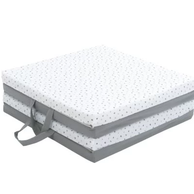 Candide Tapis De Jeu Pliable 3 En 1 Gris étoile 2 Candide Tapis De Jeu Pliable 3 En 1 Gris étoile – Image 2