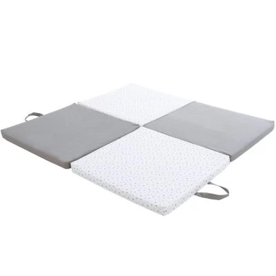 Candide Tapis De Jeu Pliable 3 En 1 Gris étoile 1 Candide Tapis De Jeu Pliable 3 En 1 Gris étoile