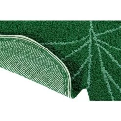 Lorena Canals Tapis Lavable Monstera Leaf Vert (120 X 160 Cm) -Djeco Magasin tapis lavable monstera leaf vert 120 x 160 cm 3