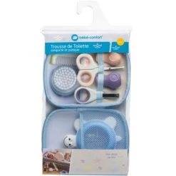 Bébé Confort Trousse De Soin Paper Boat Bleue (5 Accessoires) -Djeco Magasin trousse de soin paper boat bleue 5 accessoires 7