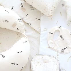 Trousse De Toilette Holiday écru Gold Stella -Djeco Magasin trousse de toilette holiday ecru gold stella 3