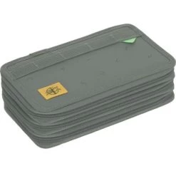 LÄSSIG Trousse Scolaire Triple Unique Lettres Verte