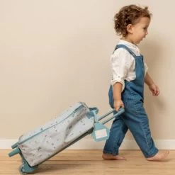 Little Dutch Valise à Roulettes Sailors Bay -Djeco Magasin valise a roulettes sailors bay 3